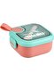 Lunchmate Kids Cereal Lunch Box with Stainless Steel Bowl, Spoon and Plastic Scissors - Doubl
