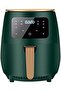 Air Fryer with LCD Digital Touch Screen, 4.75Qt Electric Air Fryer with 8 Presets and Non - 2