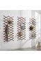 FFD Expandable Wooden Garden Fence – Adjustable Privacy Trellis for Indoor & Outdoor Use 75cm - 6