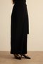 Woven Trousers with Metal Buckle Tie Detail at the Waist - 4