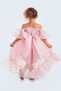 Collar Puffy Chiffon Luxury Children's Evening Dress-Party-Birthday Dress - 2