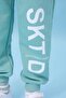 Boy's Crew Neck Printed Seasonal Top and Bottom Set - Çağla - 5