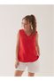 Sleeveless Muslin Blouse - 5
