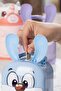 Lockable Metal Piggy Bank with Cute Soft Eared Rabbit Design – 15X15X7 Cm, Colorful, Durable - 4
