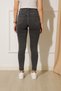 Bagy Women's Smoked High Waist Lycra Stretchy Fit Comfortable Skinny Narrow Leg Jeans Denim Pants - 3