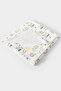 100% Cotton Organic Cute Animal Printed Baby Kids Blanket - 3