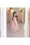 Firfirli Long 5-10 Years Girl's Evening Dress - 4
