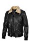 Erkekhakiki Leather Coat