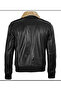 Erkekhakiki Leather Coat - 4