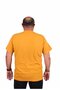 تي شيرت رجالي ذو رقبة دائرية مقاس كبير Let's Do It 25186 MUSTARD - 3