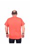 Men's Plus Size Crew Neck T-Shirt Un Stop Able 25181 Pomegranate Flower - 3