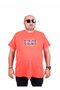 Men's Plus Size Crew Neck T-Shirt Edge 25190 Pomegranate Flower