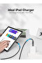 1-port USB-C Wall Charger(20W) UK-Plug For iphone 11/12/13, ipad Pro/Air - White - 4
