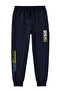 3-Piece Boy's Printed Detailed Pocketed Legs Elastic Track Pants - 2