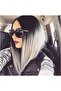 Medium-Length Gradient Wig - 2