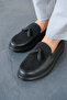 Mn002 - Cst Loafer Pelle Men's Shoes Black - 4
