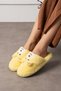 Women's House Slippers Teddy Bear Figured Plush House Slippers Do Not Make Sound Sole Warm Stylish Design - 3