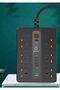 Smart Power Strip by QUFEX, Digital Timer, Fast and Safe Charging (Black) - 4