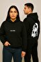 Lenithra One Piece Luffy Anime Back Printed Unisex Oversize Black Hoodie