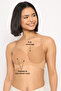 Padded Non-Wired Full Coverage Seamless Bonded Bra in Nude Colour - Cotton - 2
