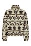 15267415-Onljanne Life Aztec Teddy Yellow Alm Women's Sports Sweatshirt - 3