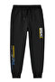 5-Piece Printed Detailed Pocketed Legs Elastic Boy's Track Pants - 2