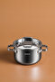 3Ply Powersteel 316 Induction Base Honeycomb Steel Mini Pot 10 cm
