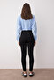 Siyah Vücudu Saran Yüksek Bel Ekstra Esnek Jegging Jeans TWOAW24JE00264 - 4