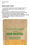 Hair Protein / Hair Care Protein - Special Product Against Damage in Hair Lightening & Dyeing Process 100Gr - 4