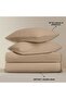 طقم ملاءات مسطحة 100% قطن Akfil مزدوج 240x260 سم بيج - 4