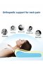 Visco Neck Pillow Orthopedic Visco Pillow with High Neck Support - 6