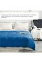Wellsoft Quilt / Weighted Blanket Duvet Cover Double for Winter and Spring Months, 200x220cm