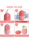 Ice Face Roller Massager,Ice Cube Roller for Face, Eyes and Neck Naturally and Skin Care Eye Bags - 3