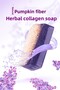 100% Natural Pumpkin Fiber Herbal Collagen Soap 120 gr - 2