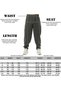 Men's Winter Sweatpants Zipper Detailed Sports Trousers BGSM PNT1384 - 6