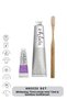 Whitening mint 75 ml + Violet Mint 15 ml + Bamboo Toothbrush Breeze Set
