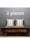 Bohemian Design Dal Series Linen Punch Throw Pillow Cover 43*43 cm (Panç)
