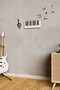Music and Notes Decorative Wall Sticker, Music Notes with Left Key, Music Room Decoration (16Pcs) - 4