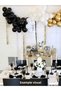 Pastel Black 25 Piece Balloon Set Birthday Party and Organization Decoration - 2
