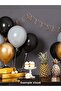 Pastel Black 50 Piece Balloon Set Birthday Party and Organization Decoration - 4