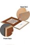 One Piece Wooden Frame Look Pantene Color Series Mdf Table 33X48 cm - Model 5 - 2