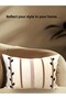 Bohemian Design Dal Series 35*50 cm Linen Punch Throw Pillow Cover (Panç) - 2