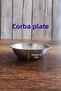 Attractive Hammered Pattern Soup Bowl and Saucer Set, Soup Bowl Set 14cm - 17cm - 5