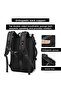 Waterproof Sports & Travel Backpack with Shoe Compartment – 30L – 16” Laptop Compartment - 6