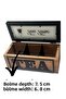Wooden tea box with three compartmentsIt's a stylish design for your kitchen - 6