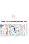 Underwater World Ships, Submarine, Whale, Fishes Mega Wall Sticker Set - 4