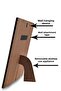 3 قطع إطار 15x15 - إطار مربع - إطار أبيض MDF - مجموعة إطارات صور متعددة - 3