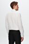 Ds Damat Slim Fit Black Cotton Blended 2-Piece V-Neck Knitwear and Shirt - 6