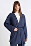 Relax Fit Shawl Collar Belted Wrap Kimono Z8777Az24Sm