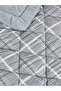 Single Double Sided Luxury Welsoft Elite Quilt Soft Fleece Quilt and Pillowcase Sapphire Gray - 3